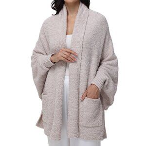525 The Cozy Wrap  Yarn Open-Front Cape Cardigan Women's S/M  n1231